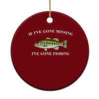 Funny Bass Fishing Ceramic Ornament Largemouth Bass Anglers Outdoor Lovers