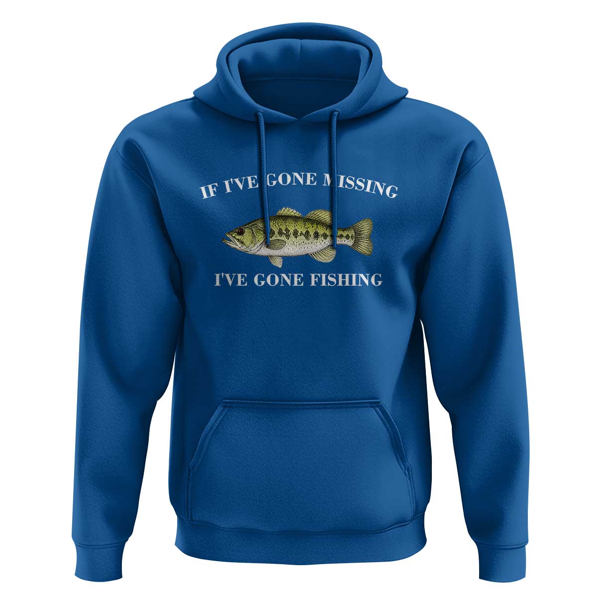 Funny Bass Fishing Hoodie Largemouth Bass Anglers Outdoor Lovers