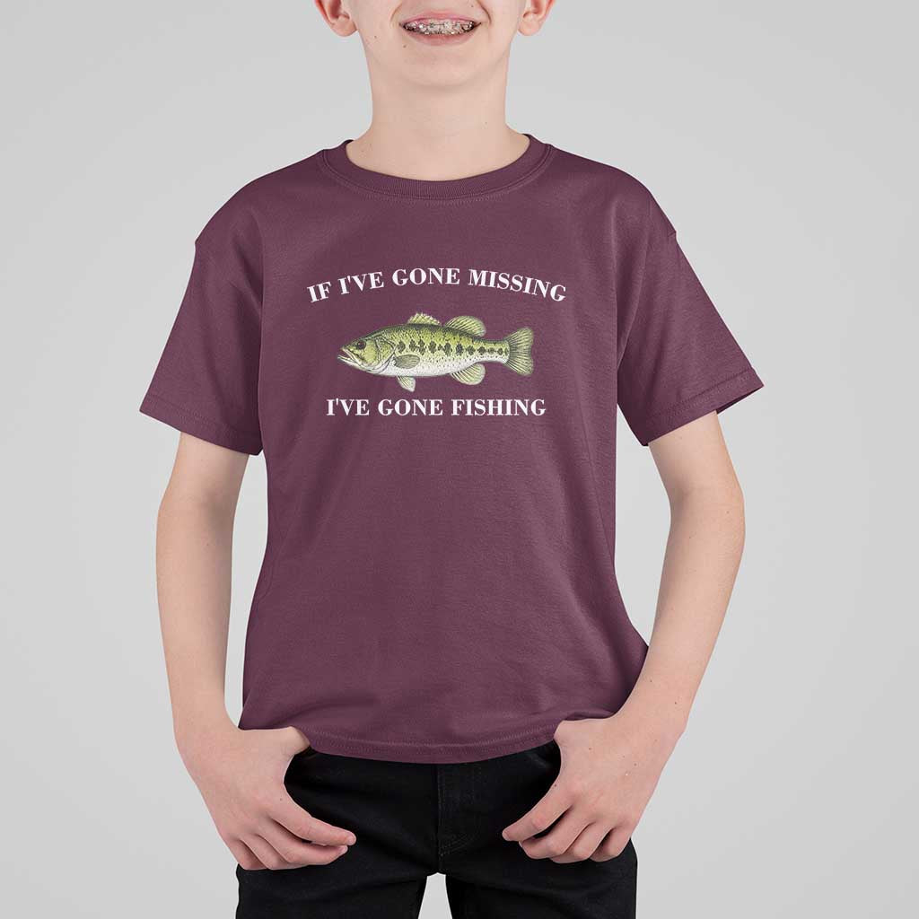 Funny Bass Fishing T Shirt For Kid Largemouth Bass Anglers Outdoor Lovers