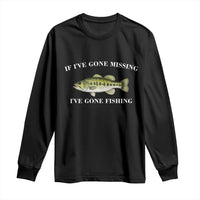 Funny Bass Fishing Long Sleeve Shirt Largemouth Bass Anglers Outdoor Lovers