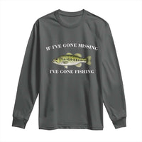 Funny Bass Fishing Long Sleeve Shirt Largemouth Bass Anglers Outdoor Lovers