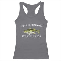 Funny Bass Fishing Racerback Tank Top Largemouth Bass Anglers Outdoor Lovers