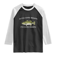 Funny Bass Fishing Raglan Shirt Largemouth Bass Anglers Outdoor Lovers