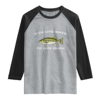 Funny Bass Fishing Raglan Shirt Largemouth Bass Anglers Outdoor Lovers