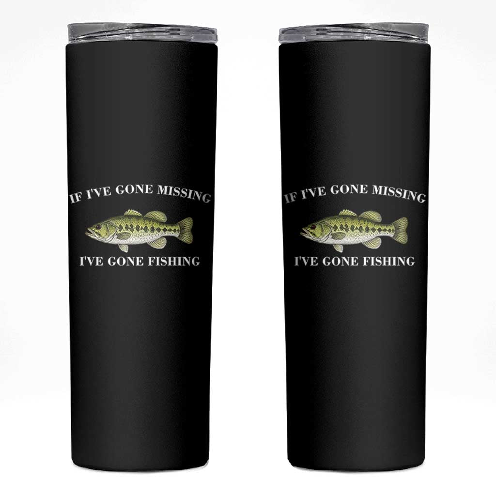 Funny Bass Fishing Skinny Tumbler Largemouth Bass Anglers Outdoor Lovers