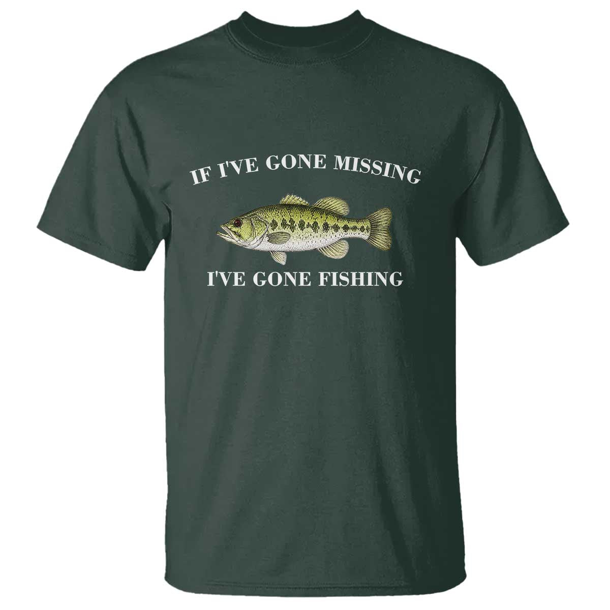 Funny Bass Fishing T Shirt Largemouth Bass Anglers Outdoor Lovers