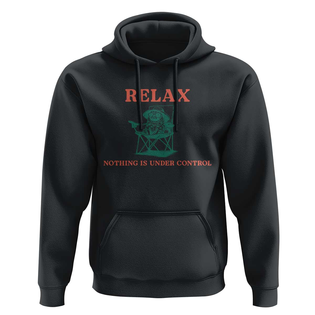 Chill Pug Hoodie Vintage Dog Lovers Relax Nothing Is Under Control Summer Chilling Vibes