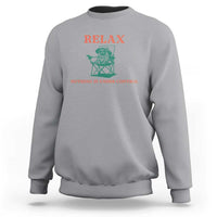 Chill Pug Sweatshirt Vintage Dog Lovers Relax Nothing Is Under Control Summer Chilling Vibes
