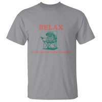 Chill Pug T Shirt Vintage Dog Lovers Relax Nothing Is Under Control Summer Chilling Vibes