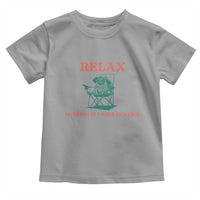 Chill Pug Toddler T Shirt Vintage Dog Lovers Relax Nothing Is Under Control Summer Chilling Vibes