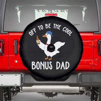Funny Stepdad Silly Goose Spare Tire Cover Off To Be The Cool Bonus Dad