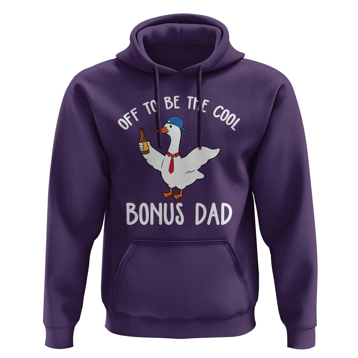 Funny Stepdad Silly Goose Hoodie Off To Be The Cool Bonus Dad