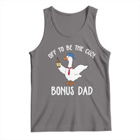 Funny Stepdad Silly Goose Tank Top Off To Be The Cool Bonus Dad