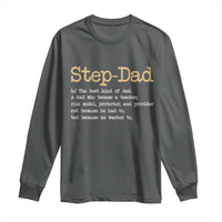 Stepdad Gifts Long Sleeve Shirt Step Dad Definition Bonus Dad Fathers Day