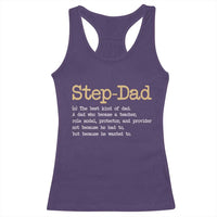 Stepdad Gifts Racerback Tank Top Step Dad Definition Bonus Dad Fathers Day