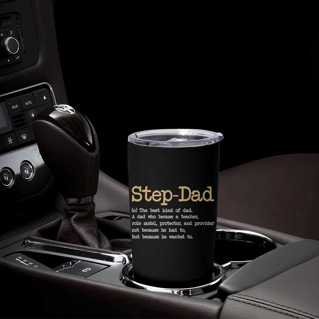 Stepdad Gifts Tumbler Cup Step Dad Definition Bonus Dad Fathers Day