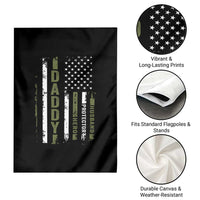 Daddy Husband Protector Hero Garden Flag Fathers Day Vintage American Flag