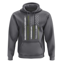 Daddy Husband Protector Hero Hoodie Fathers Day Vintage American Flag