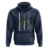 Daddy Husband Protector Hero Hoodie Fathers Day Vintage American Flag