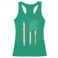 Daddy Husband Protector Hero Racerback Tank Top Fathers Day Vintage American Flag