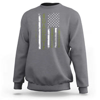 Daddy Husband Protector Hero Sweatshirt Fathers Day Vintage American Flag