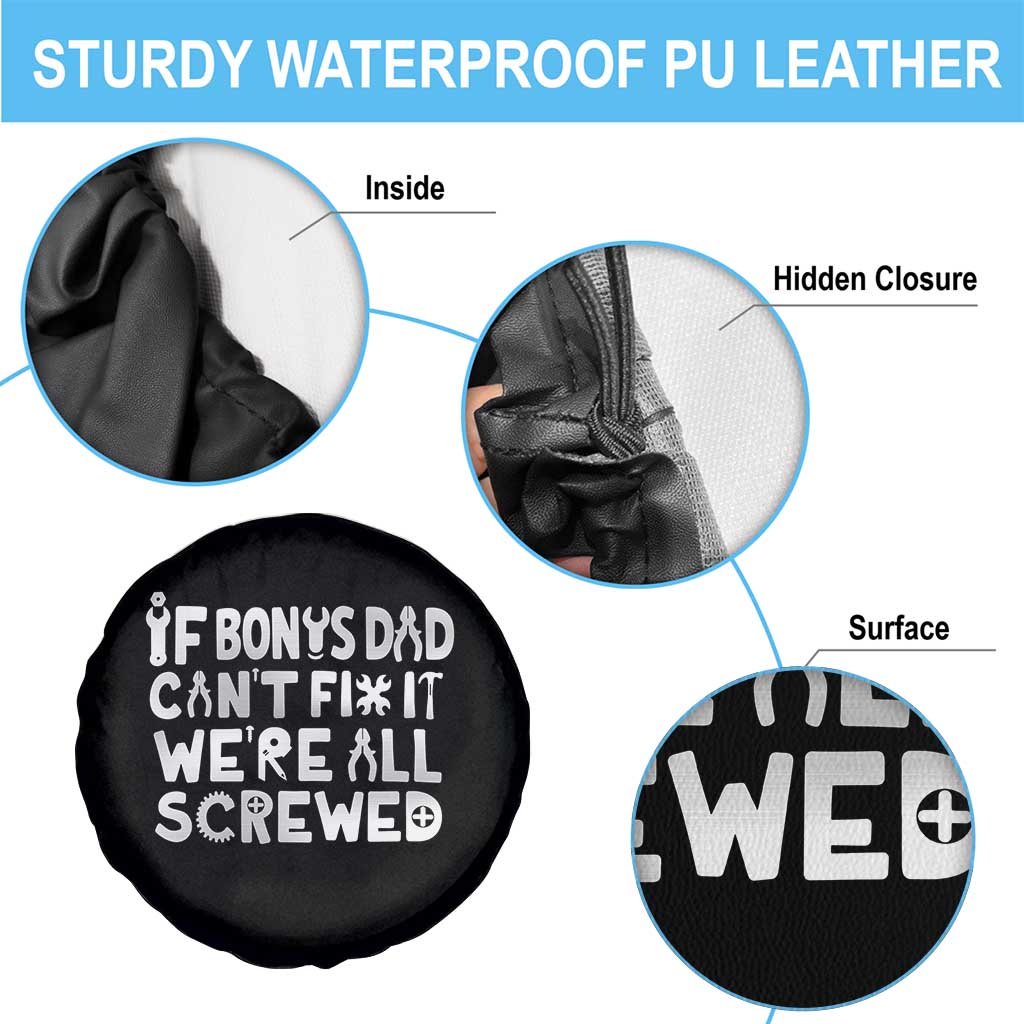 Funny Stepdad Gifts Spare Tire Cover If Bonus Dad Cant Fix It Stepfather Fathers Day