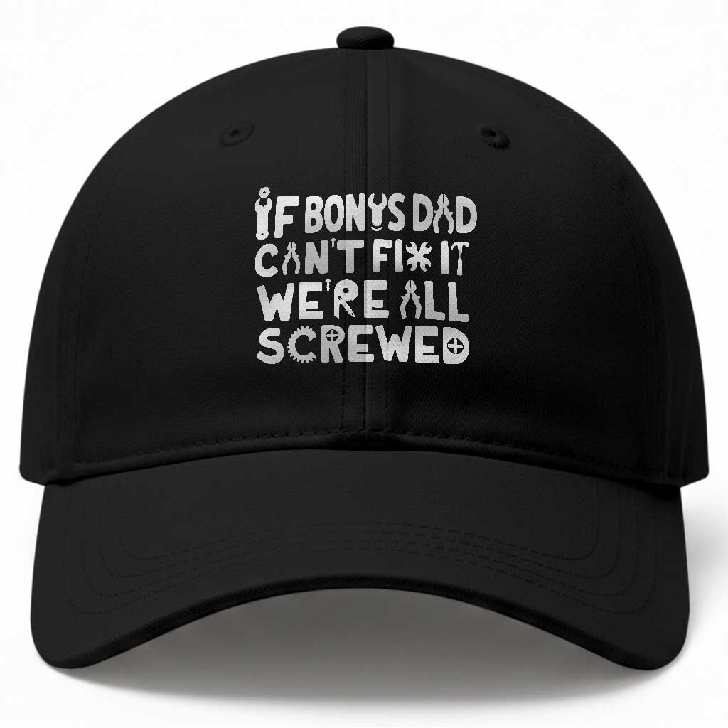 Funny Stepdad Gifts Baseball Cap If Bonus Dad Cant Fix It Stepfather Fathers Day