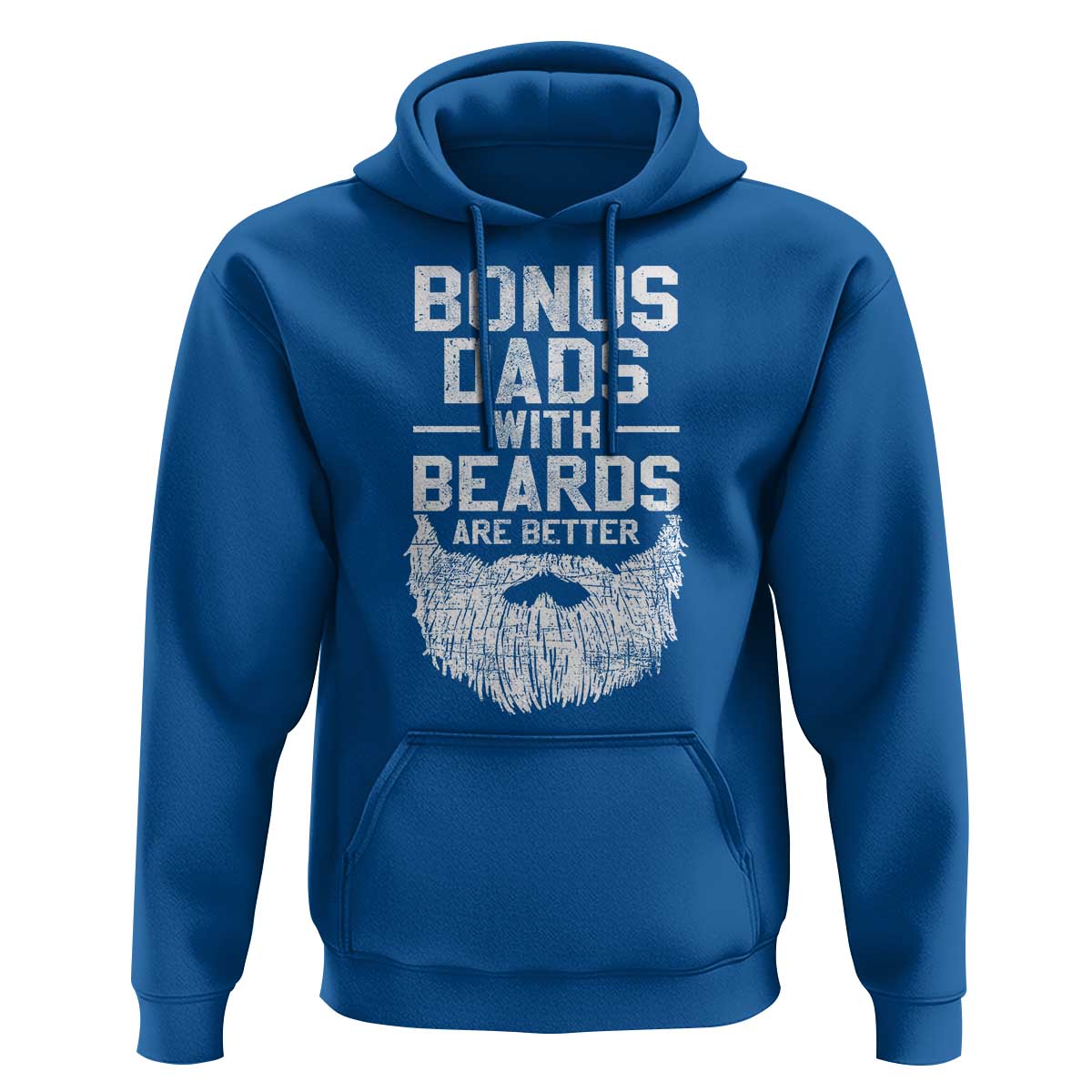 Bonus Dads With Beards Are Better Hoodie Funny Stepdad Stepfather Fathers Day