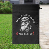 Bonus Dad Gifts Garden Flag Retro Bigfoot Stepdad With Beards Are Better