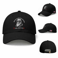 Bonus Dad Gifts Baseball Cap Retro Bigfoot Stepdad With Beards Are Better