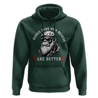 Bonus Dad Gifts Hoodie Retro Bigfoot Stepdad With Beards Are Better