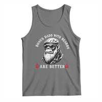 Bonus Dad Gifts Tank Top Retro Bigfoot Stepdad With Beards Are Better
