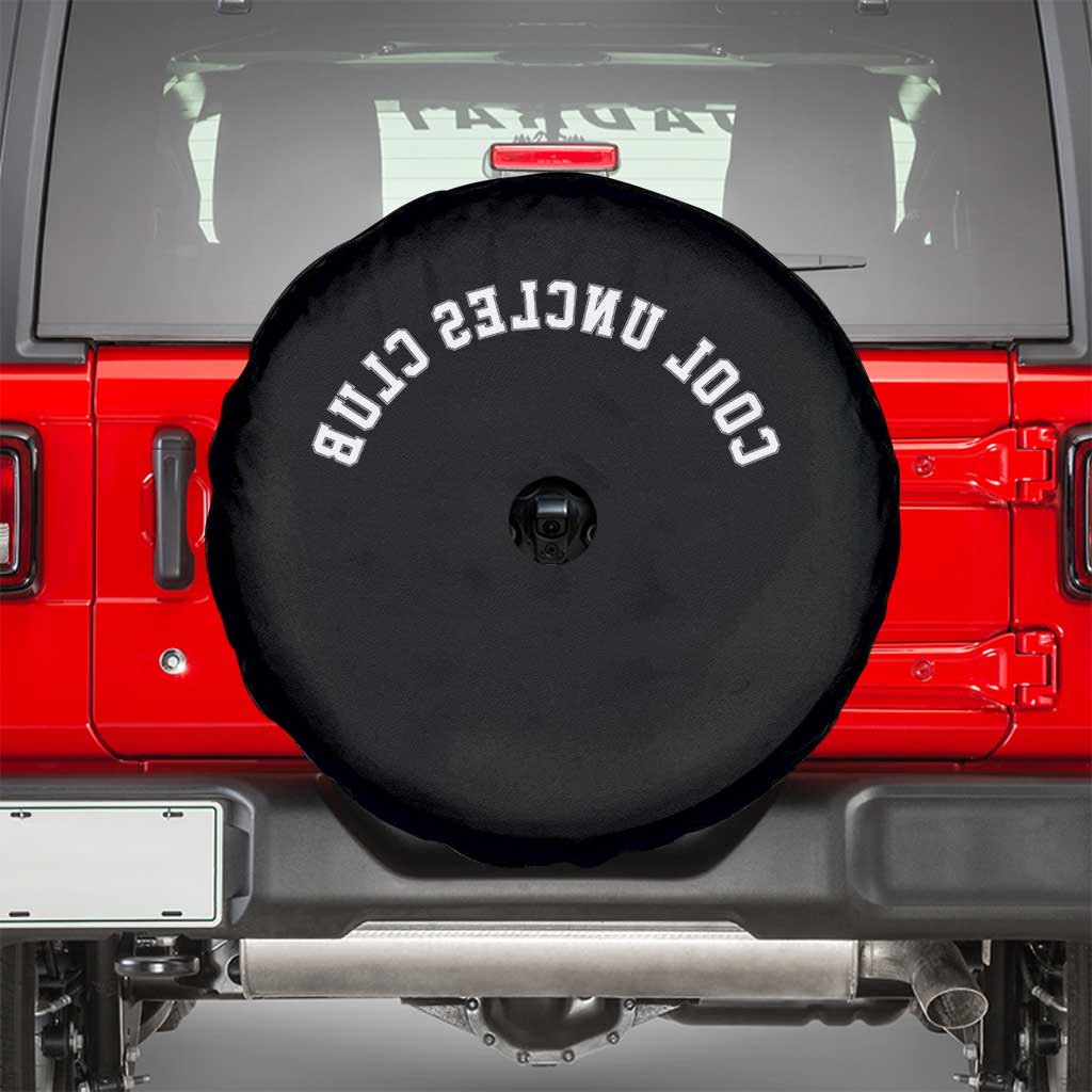 Cool Uncles Club Spare Tire Cover Gifts For Uncle Retro Upside Down Text