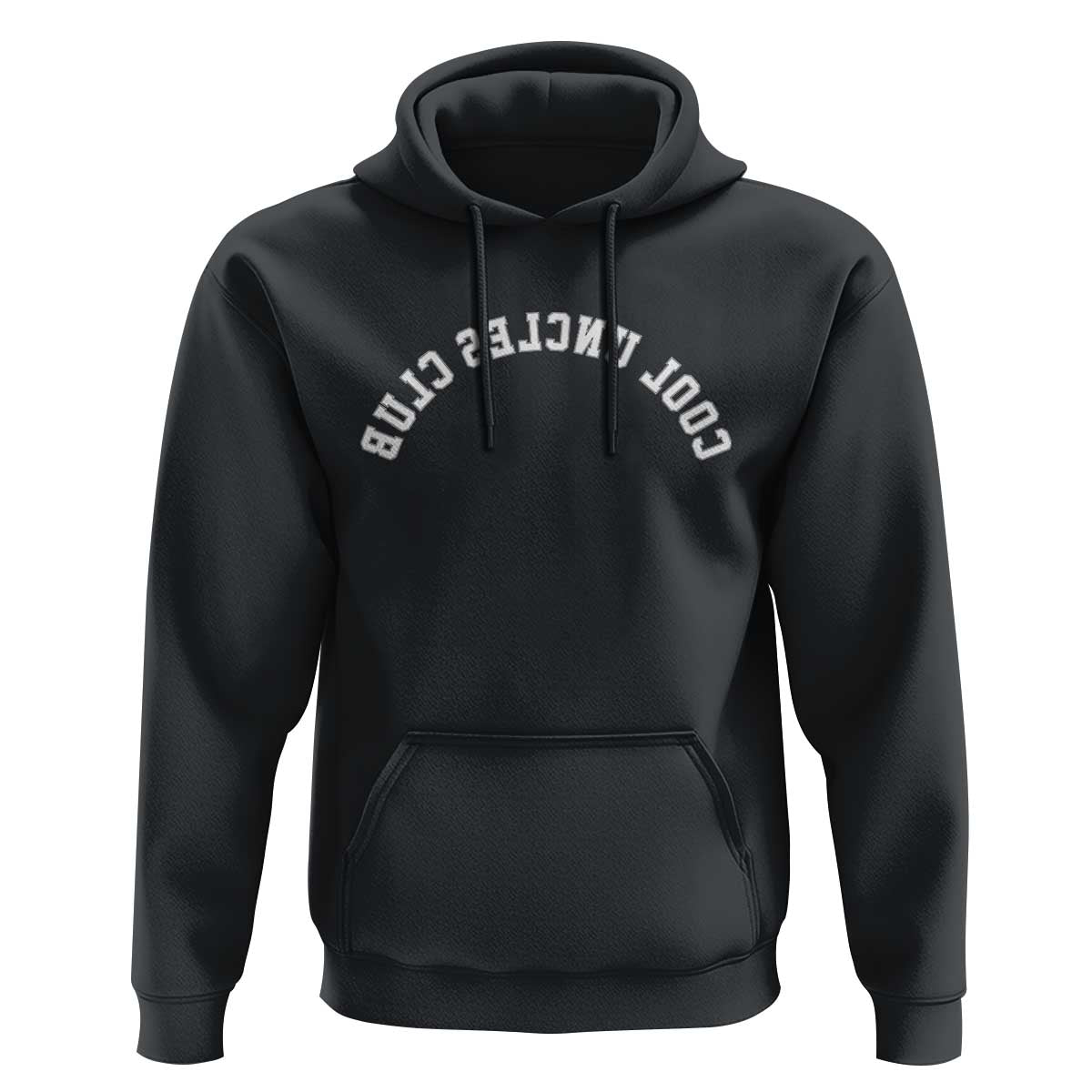 Cool Uncles Club Hoodie Gifts For Uncle Retro Upside Down Text