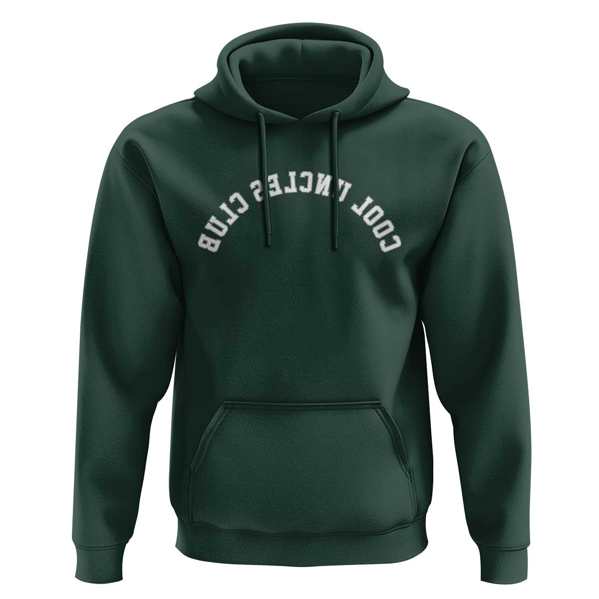 Cool Uncles Club Hoodie Gifts For Uncle Retro Upside Down Text
