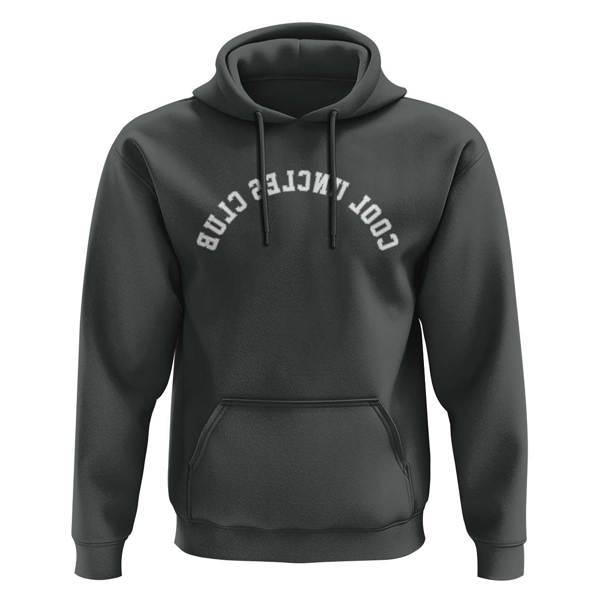 Cool Uncles Club Hoodie Gifts For Uncle Retro Upside Down Text