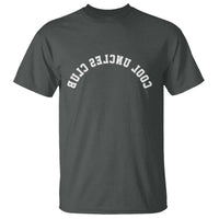 Cool Uncles Club T Shirt Gifts For Uncle Retro Upside Down Text