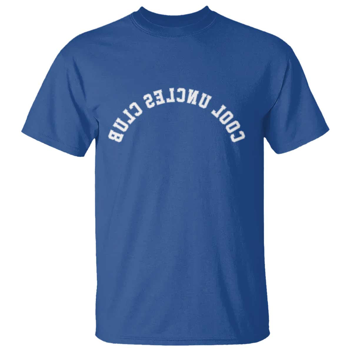 Cool Uncles Club T Shirt Gifts For Uncle Retro Upside Down Text