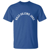 Cool Uncles Club T Shirt Gifts For Uncle Retro Upside Down Text