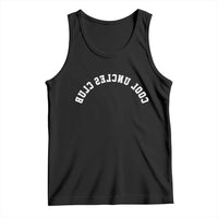 Cool Uncles Club Tank Top Gifts For Uncle Retro Upside Down Text