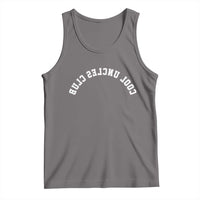 Cool Uncles Club Tank Top Gifts For Uncle Retro Upside Down Text