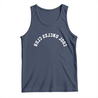 Cool Uncles Club Tank Top Gifts For Uncle Retro Upside Down Text