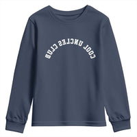 Cool Uncles Club Youth Sweatshirt Gifts For Uncle Retro Upside Down Text