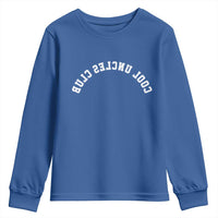 Cool Uncles Club Youth Sweatshirt Gifts For Uncle Retro Upside Down Text