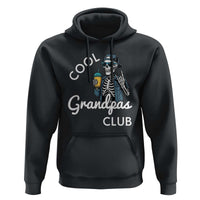Cool Grandpas Club Hoodie Fathers Day Best Grandpa Skeleton