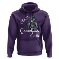 Cool Grandpas Club Hoodie Fathers Day Best Grandpa Skeleton
