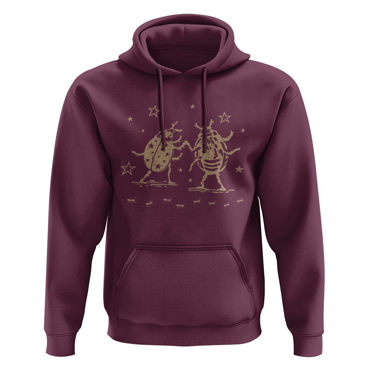 Dancing Lady Bugs Happy Little Insects Nature Lovers Hoodie