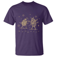 Dancing Lady Bugs Happy Little Insects Nature Lovers T Shirt