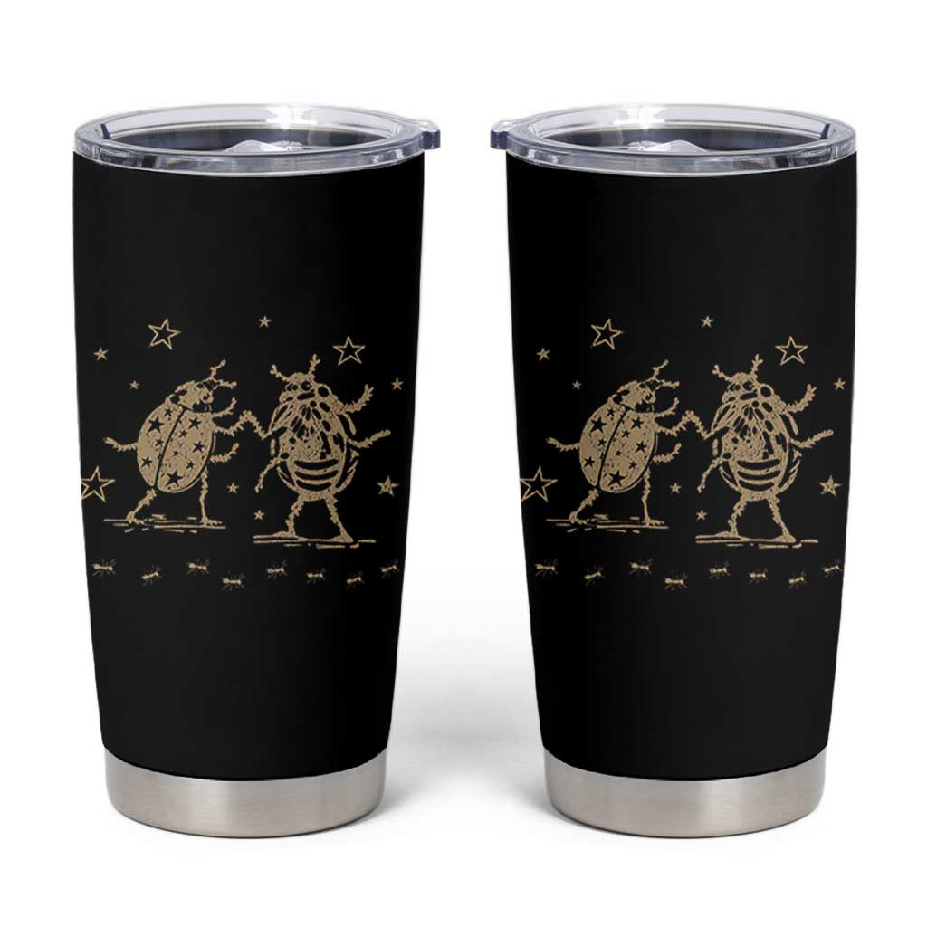 Dancing Lady Bugs Happy Little Insects Nature Lovers Tumbler Cup
