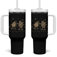 Dancing Lady Bugs Happy Little Insects Nature Lovers Tumbler With Handle